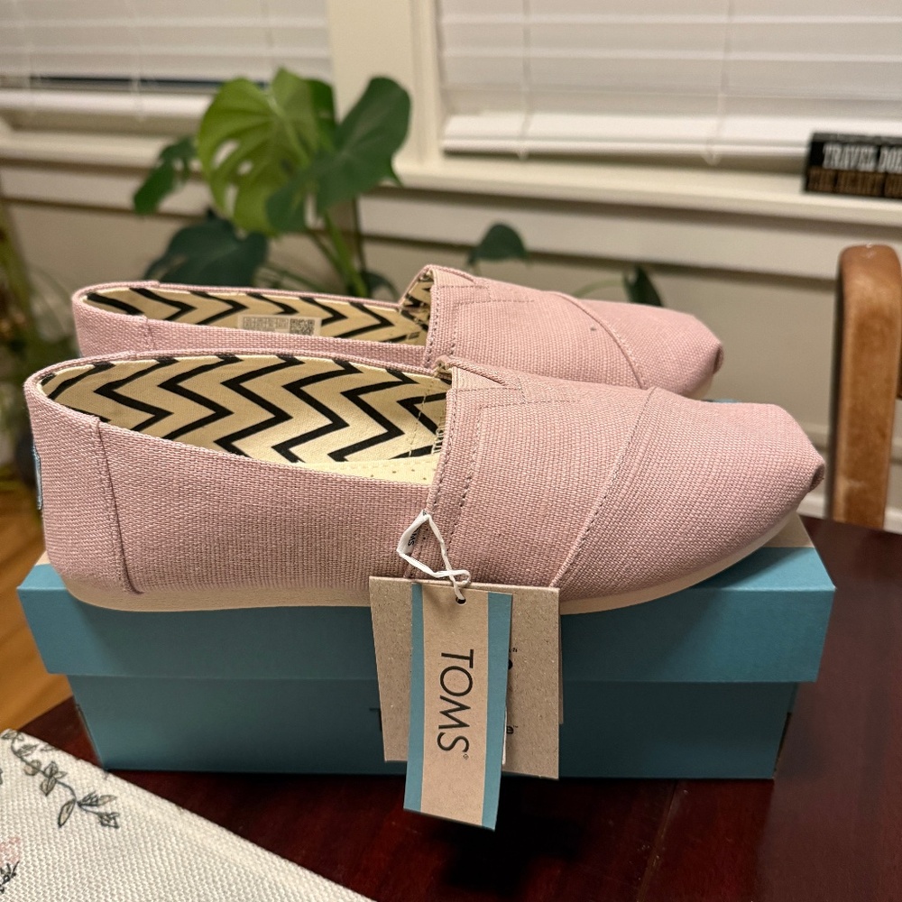 Pink Toms Alpargatas - Women’s 8.5